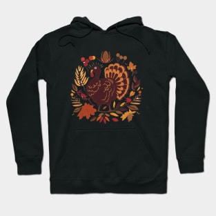 Thanksgiving Treasures: Turkeys, Harvest, and Gratitude Hoodie